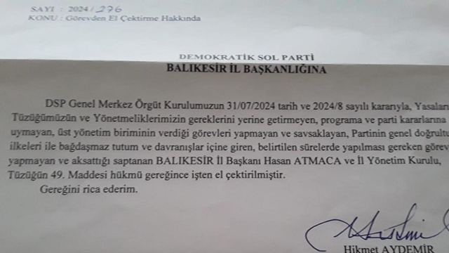 Dsp Gorevden Alma Balikesir12