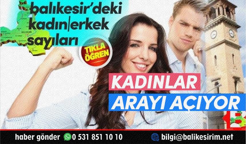 Nufus Kadin Erer Dagilim