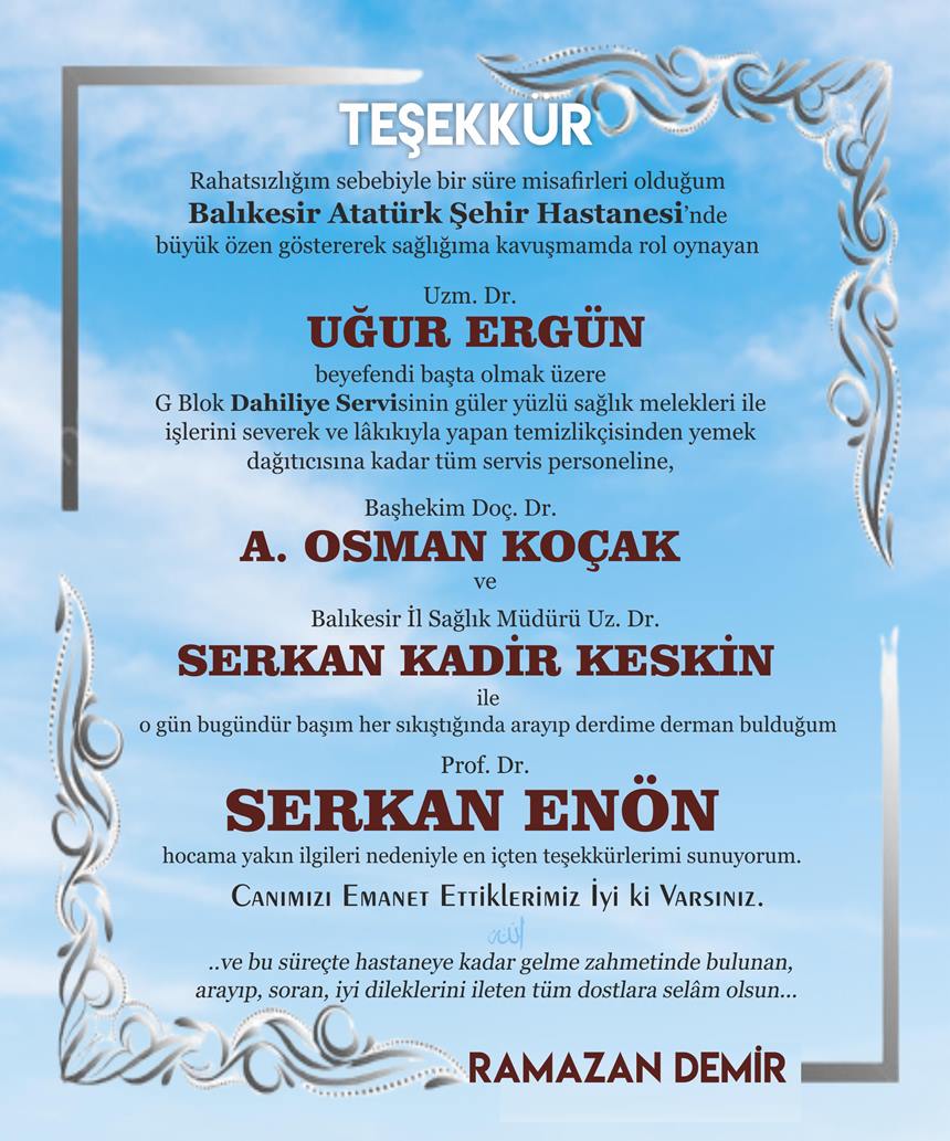 Tesekkur Rd
