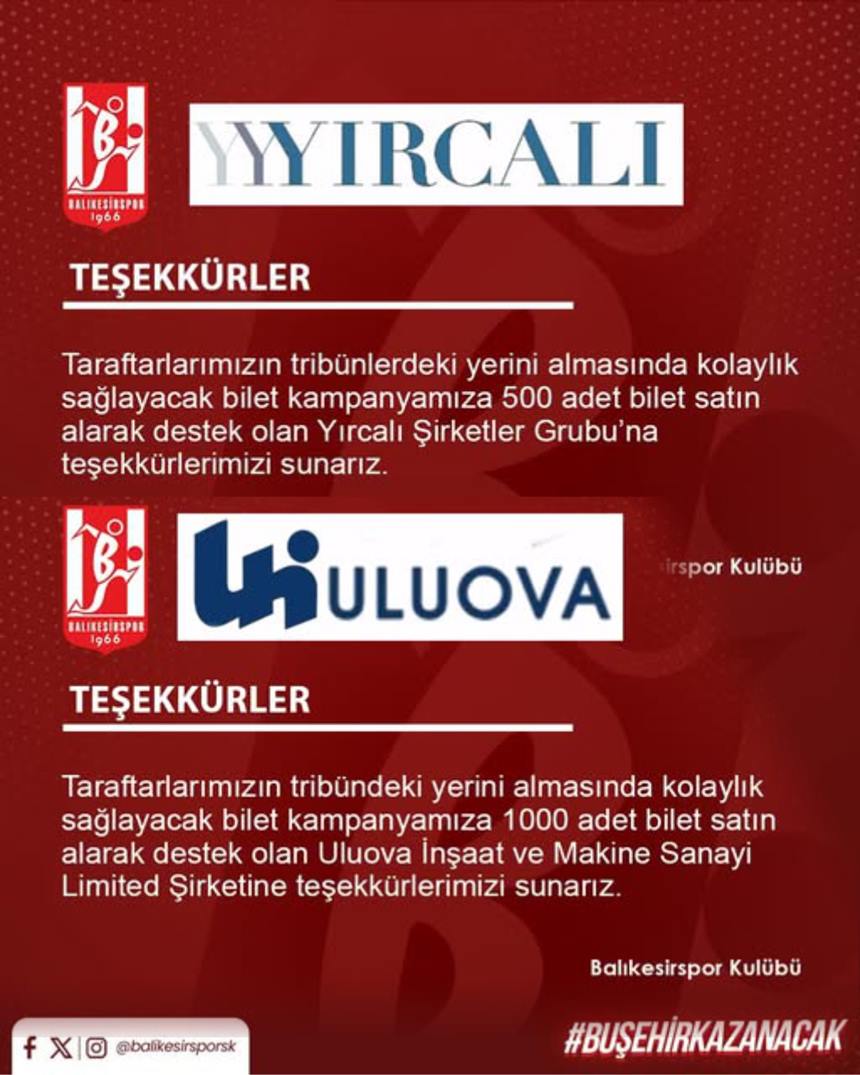 Uluova Yircali Bilet