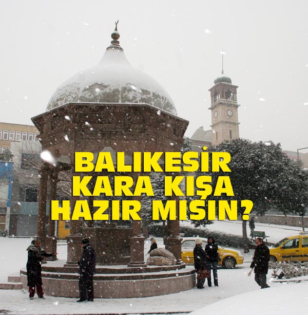 Balikesir Kar Yagisi