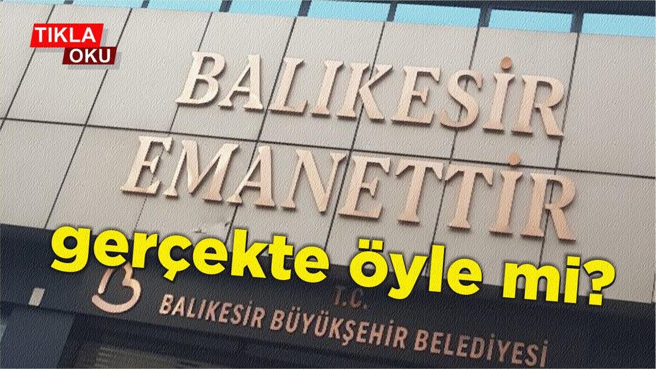 BELEDİYELER ŞEHRİN EMİNLERİ OLMALI