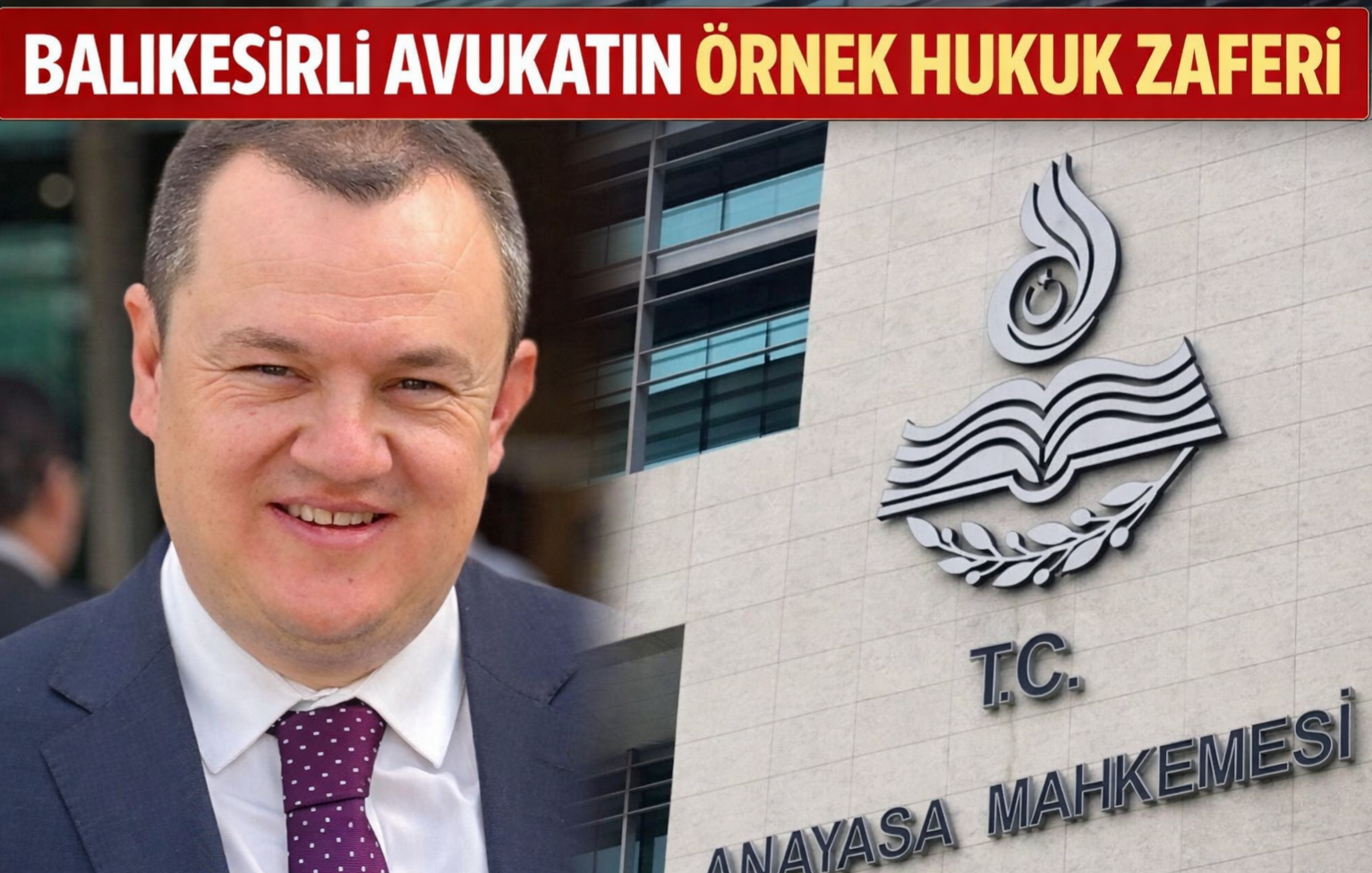 Balıkesirli Av. Cem Özışıklıoğlu tarihe geçti