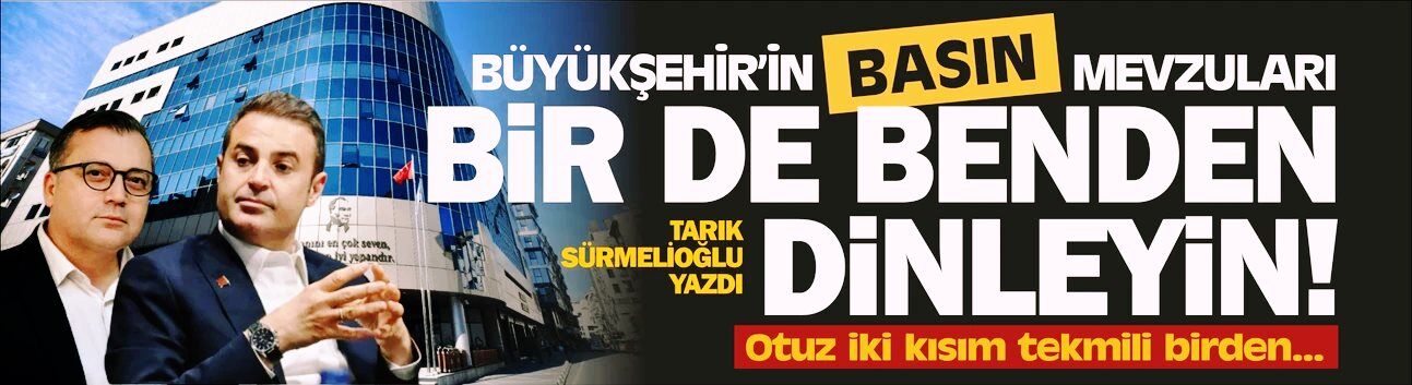 Balıkesir Büyükşehir Basınında Üçüncü Ayrılık