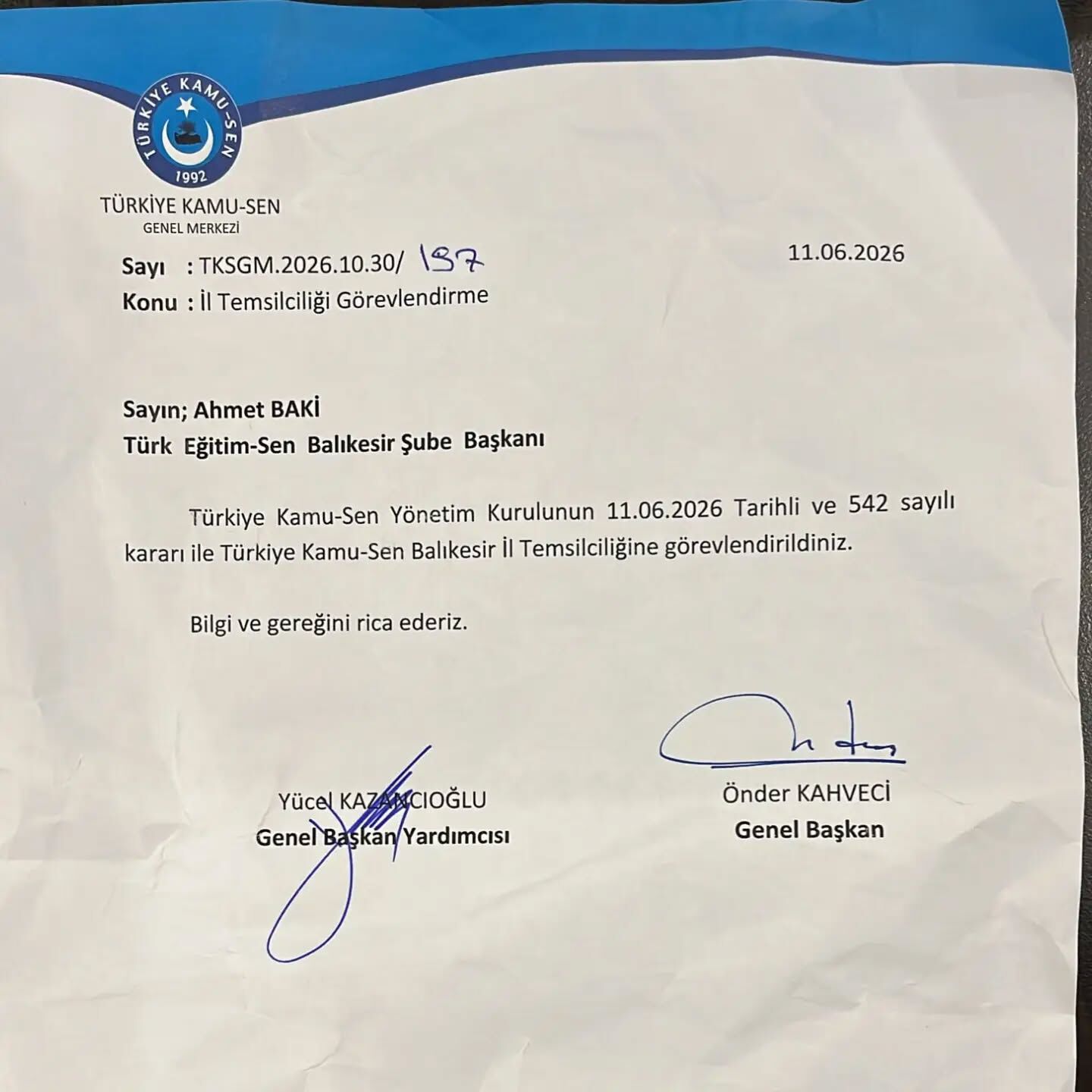 Kamu Sen Ahmet