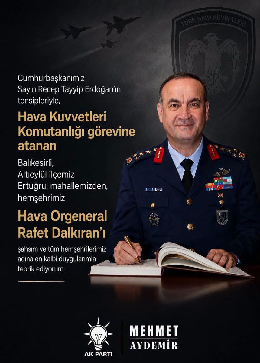 Hava Kuvvetleri Tebrik
