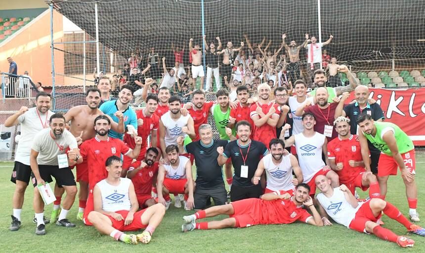 Balkes Alanya Galibiyet Pozu