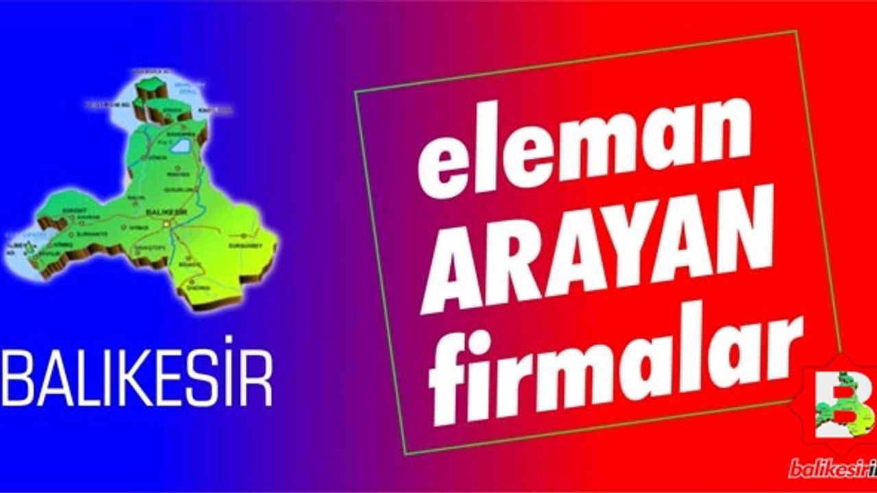 İŞKUR Balıkesir personel alımı güncel iş ilanları!