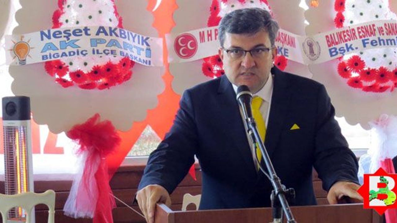 Bigadiç Esnaf Odasında Talat Sarı dönemi