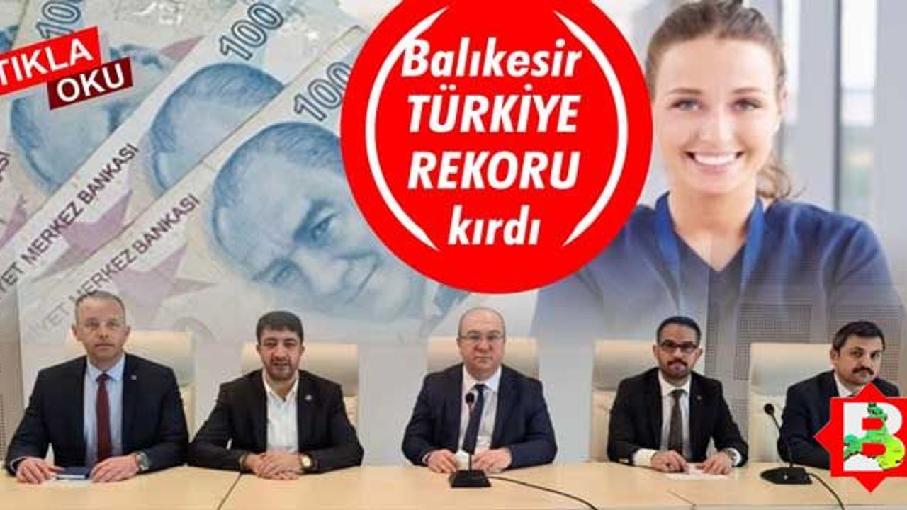 Balıkesir'de sağlık çalışanlarına rekor promosyon