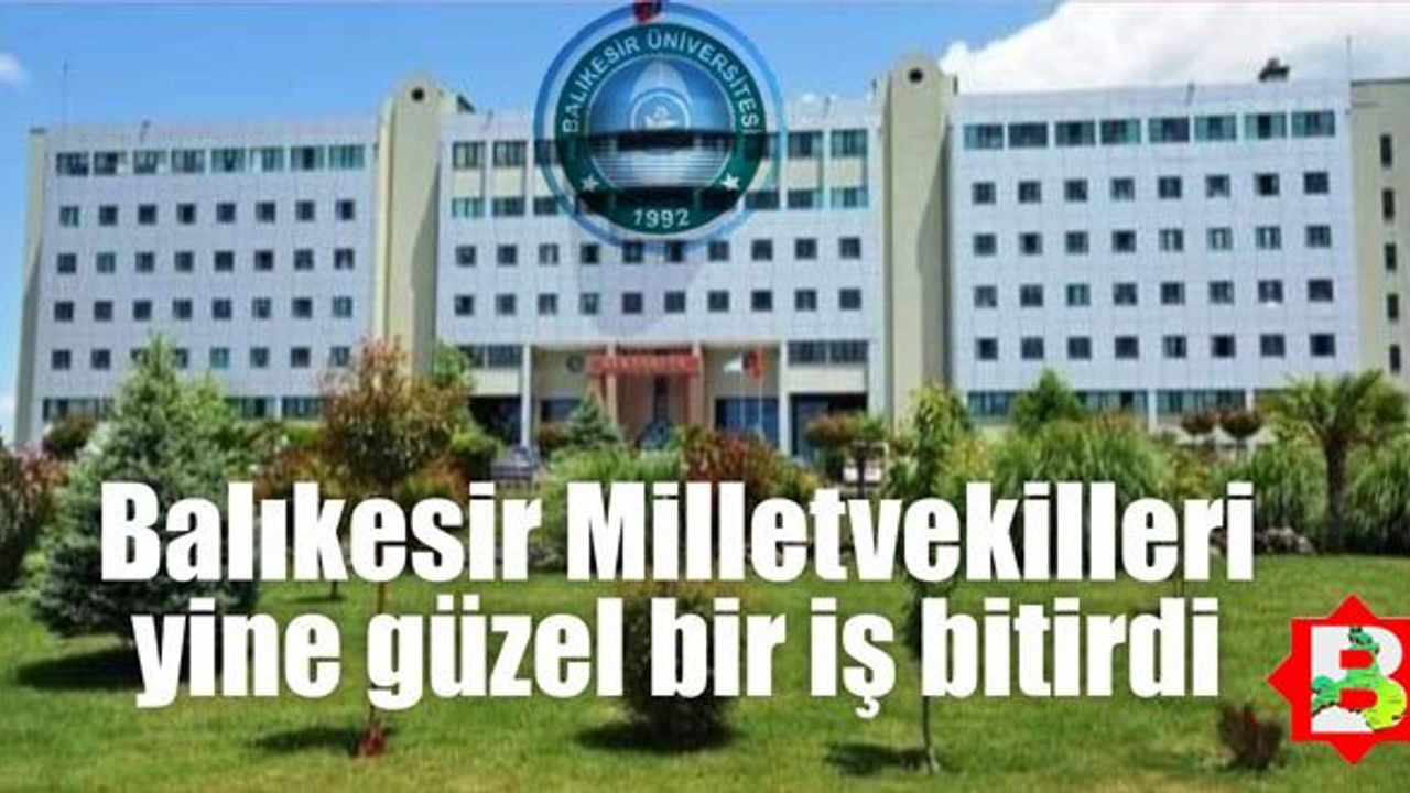 Balıkesir Üniversitesindeki Fakülte Sayısı 14 Oldu