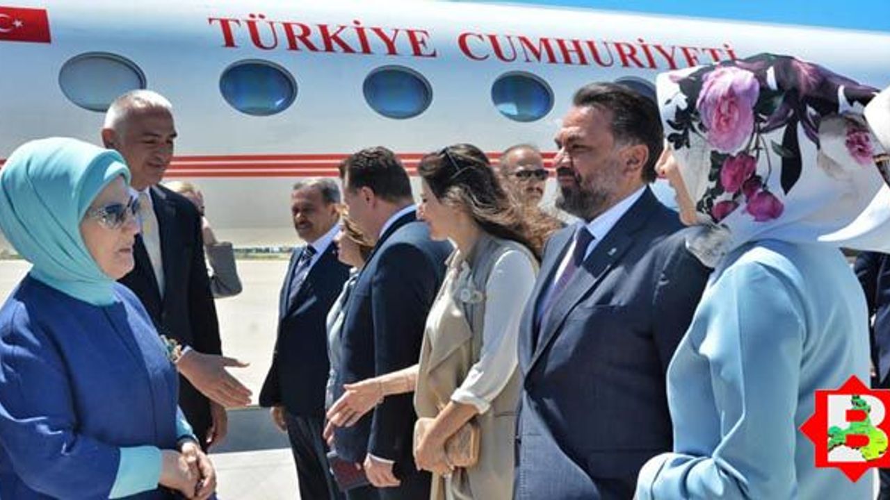 Emine Erdoğan, Türk Mutfağı Festivali için geldi
