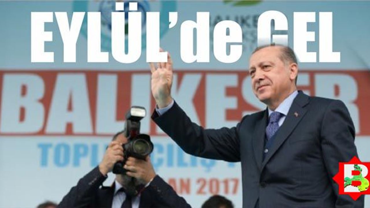 Balıkesir Başkan Erdoğan'a hazırlanıyor