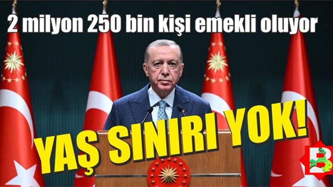 Erdoğan: EYT'de yaş sınırı uygulanmayacak