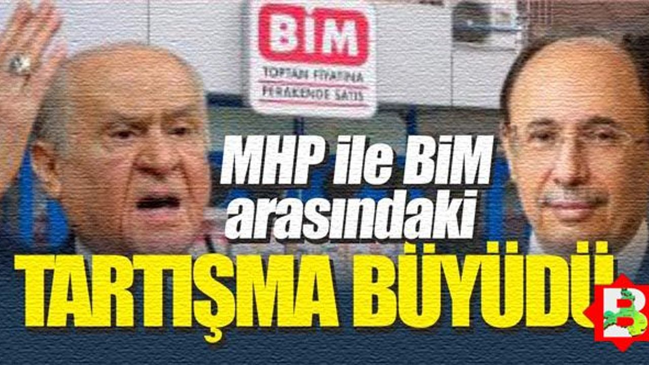 MHP'den BİM'e çok sert cevap!
