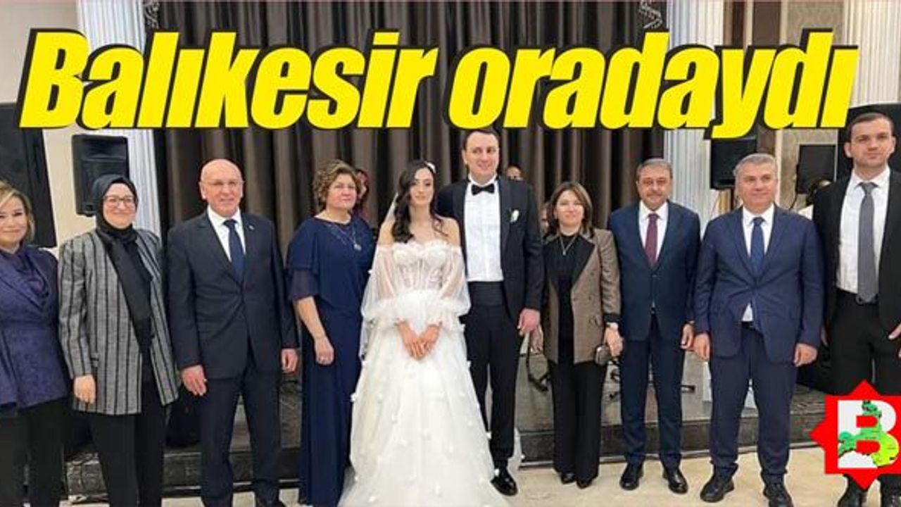 Milletvekili İsmail Ok oğlunu evlendirdi