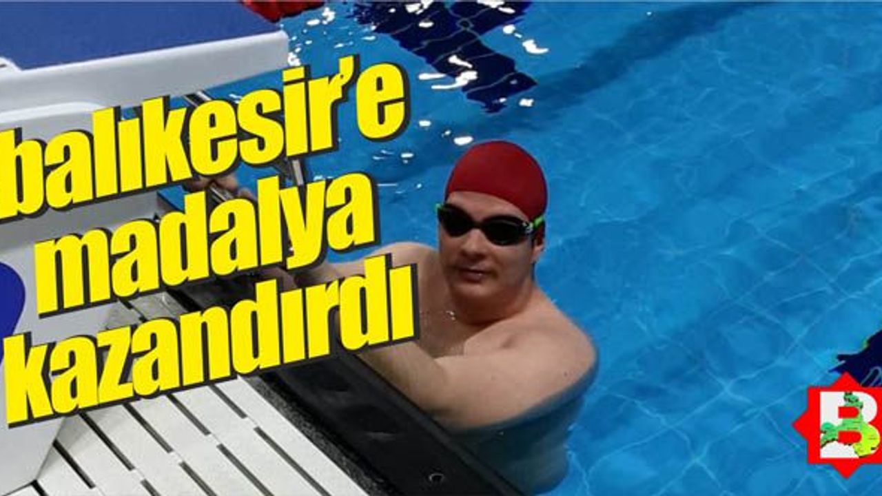 Para yüzücü Sinan Balacan Türkiye Şampiyonu