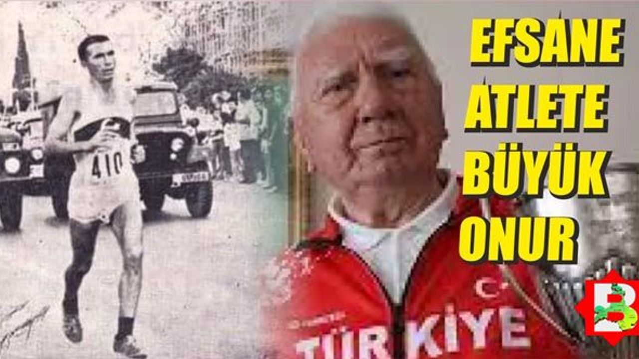 Balıkesirli yaşayan efsane İsmail Akçay'a büyük onur