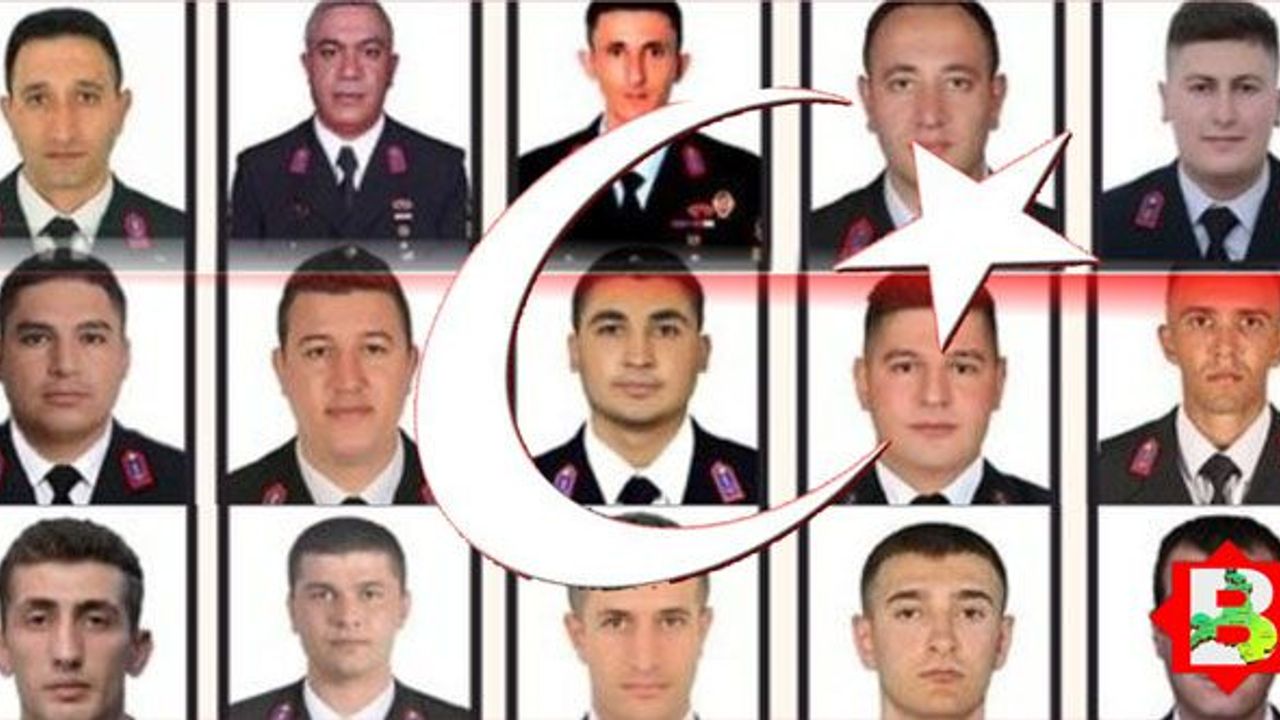 Jandarma paylaştı: 71 kahraman depremde yaşamını yitirdi
