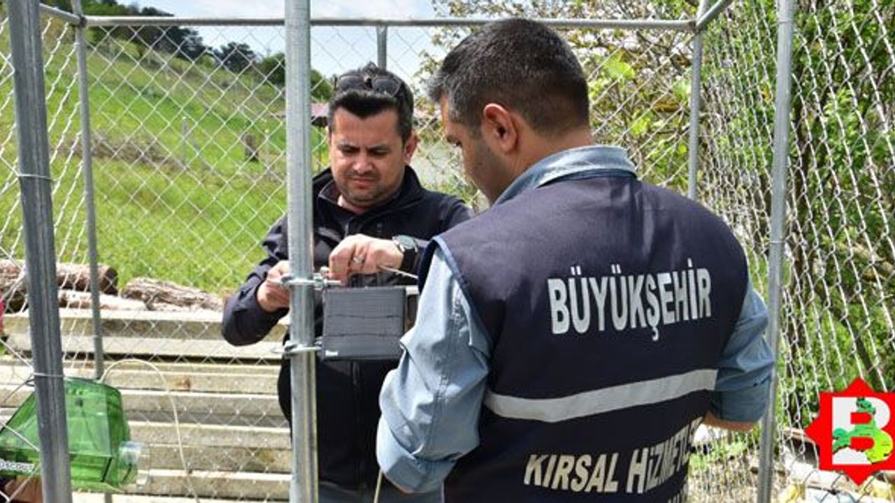 Afete ve zararlılara karşı erken uyarı sistemi