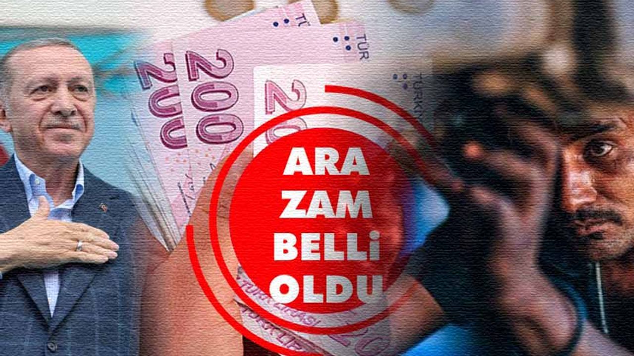Başkan Erdoğan son rakamı verdi, Asgari Ücret açıklandı