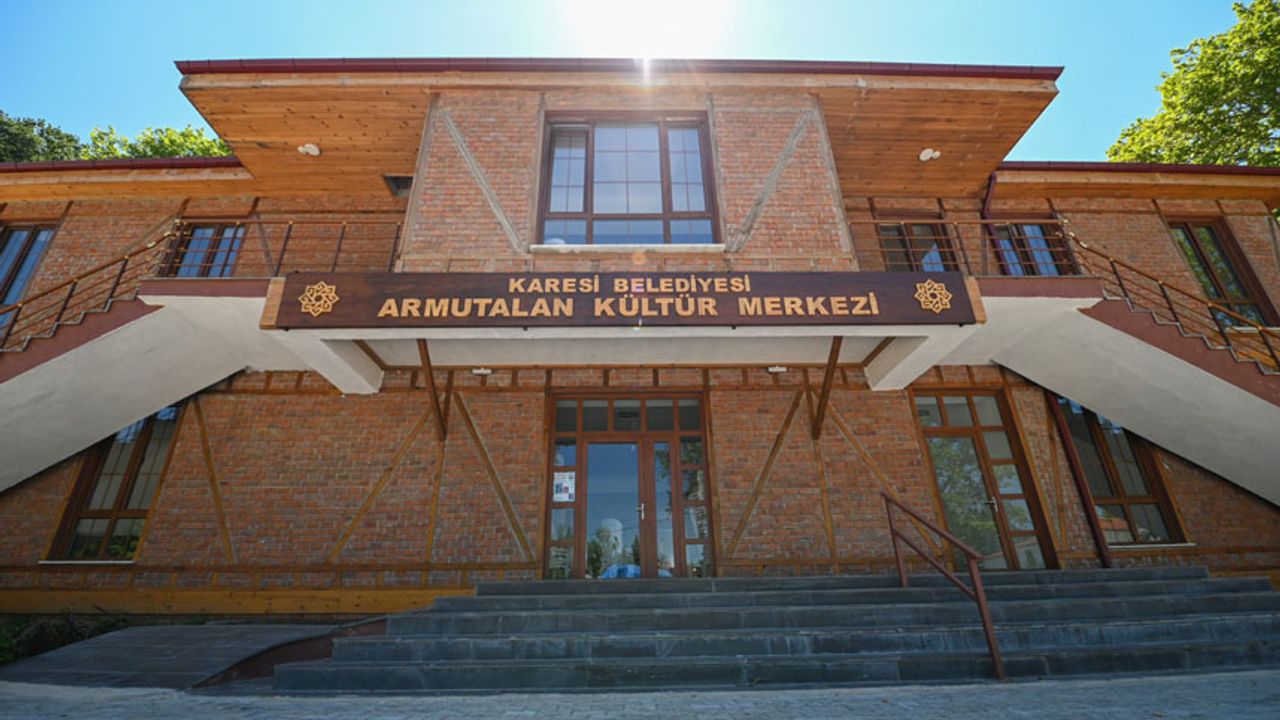 Balıkesir'in en modern köyüne özel Kültür Merkezi