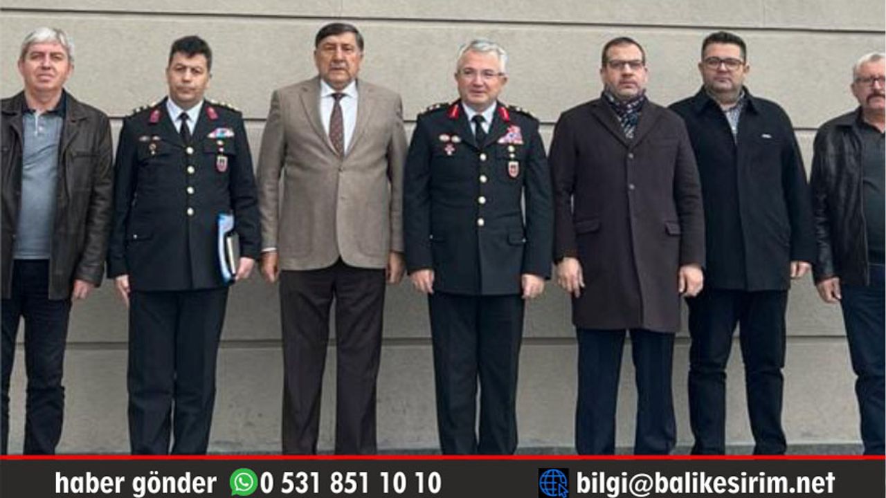 Borsa Başkanı Çetin, Tümgeneral Alkan'ı ağırladı