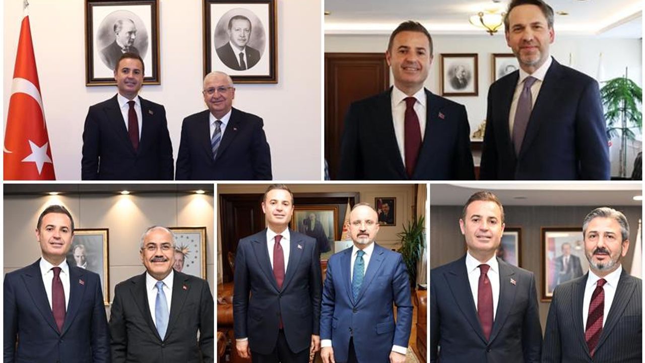 Ahmet Akın'dan Ankara'da üst düzey ziyaretler