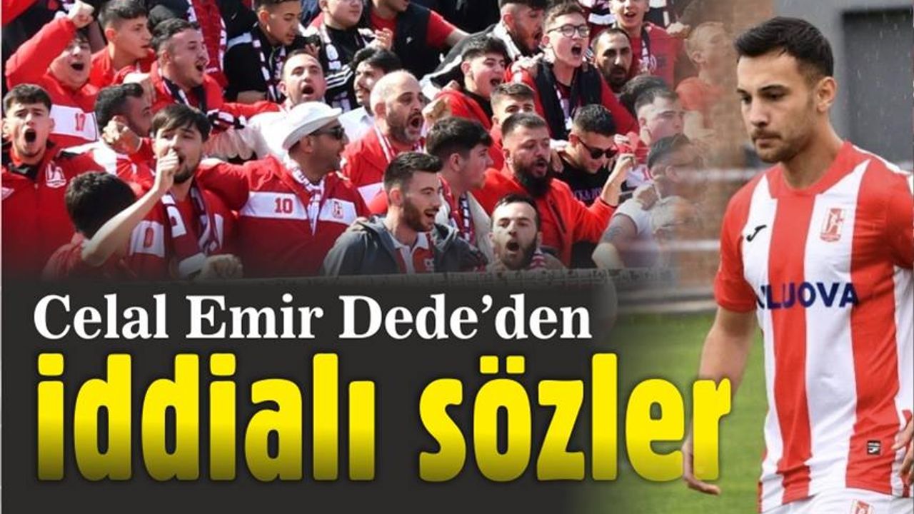 Emir Dede: Yarım kalan işi Play-Off'ta bitireceğiz