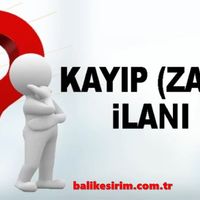 ZAYİ İLANI