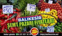 BALIKESİR SEMT PAZARI FİYATLARI | EYLÜL 2025