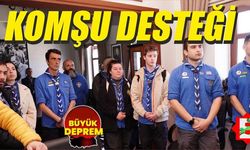 Yunan vekil ve Türk eşinden gıda ve erzak yardımı