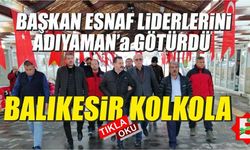 Balıkesir esnafı Adıyaman için omuz omuza verdi