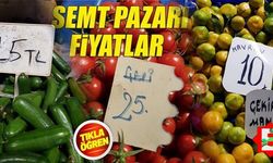 Balıkesir Semt Pazarında Sebze Meyve Fiyatları