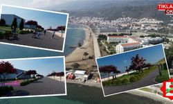 Büyükşehir Güre Sahil Yoluna da el attı