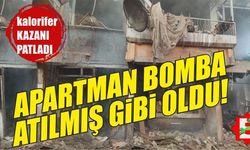 Dursunbey'de savaş görüntüsü! Kazan patladı..
