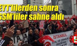 EYT'den yararlanamayan staj mağdurları eylem yaptı