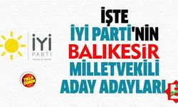 İYİ Parti Balıkesir aday adayları listesi belli oldu