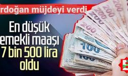 Müjde! En düşük emekli maaşı 7.500 lira oluyor