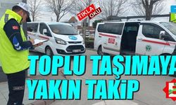 Toplu taşıma araçları denetimde