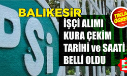 908 kişilik İŞKUR 2023 DSİ işçi alımı kura çekimi tarihi