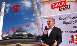 Bigadiç'te camii ve kapalı pazar yeri açılışı