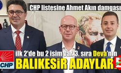 CHP Balıkesir milletvekili adayları belli oldu