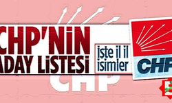 CHP'nin 2023 il il milletvekili aday listesi