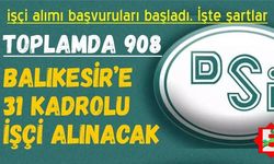 DSİ 908 sürekli işçi alımı başvuruları başladı. İşte şartlar