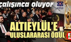 Altıeylül Belediyesi'ne uluslararası ödül