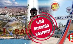 Balıkesir nüfusunun yüzde 41'e kentlerde oturuyor
