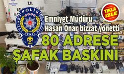 Balıkesir Polisinden şafak operasyonları