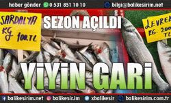 Avlanma sezonu açıldı, tezgahlar balıkla doldu