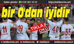 Balıkesirspor 3. ligdeki ilk puanını aldı